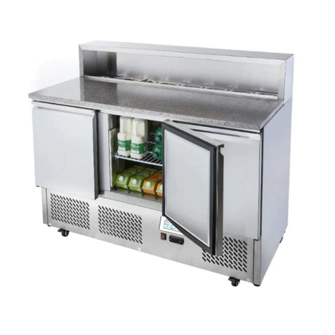 Pizzabänk - 3 dörrar - 7 x GN 1/3 - IAC