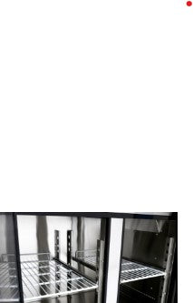 Kylbänk - 2 dörrar - GN 1/1