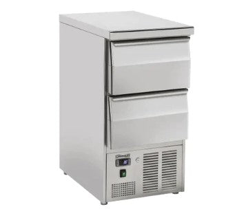 Kylbänk - 2 lådor - GN 1/1