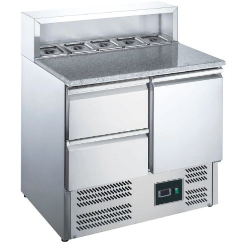 SARO Pizzabänk med konsoler modell EPS 900 1/2