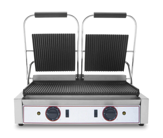 Kontaktgrill / Klämgrill - Turbo - 2 x 335 x 230 mm