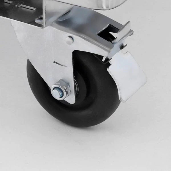 Industrifrys - 2 glasdörrar - Rostfritt stål - 620 liter