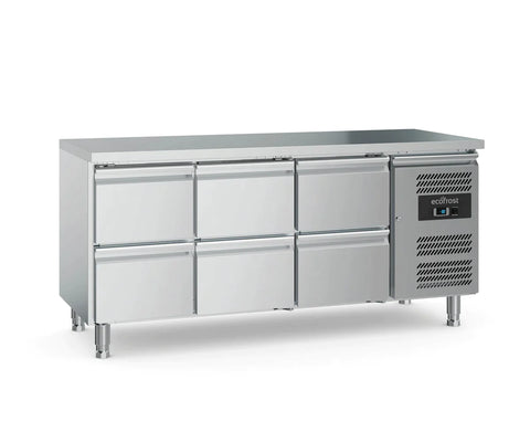 Kylbänk - 6 lådor - 700 mm