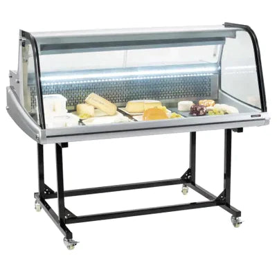 Kyldisplay på hjul - 255 liter